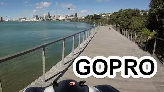 Scenic ride around Auckland's Waterfront | GoPro Hero