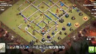 Clash Of Clans Th 13 Best Ground Attack, Hybrid Attack Strategy  Get Full 3★