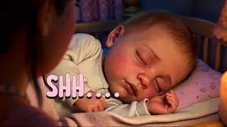 Shh… ❤️🌙_ Soft Baby Lullaby for Peaceful Sleep | BIBIKIDS