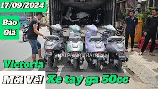 Về Lô Mới xe tay ga 50cc VICTORIA cực đẹp ngày 17/09/24 tại CH Mai Duyên. Khải Phạm #xe50cc #hocsinh