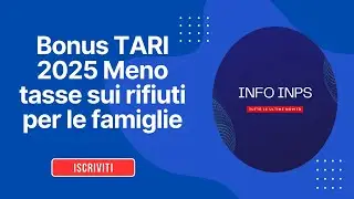 Bonus TARI 2025 Meno tasse sui rifiuti per le famiglie