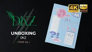 [4K/Hi-Res] UNBOXING DKZ 7th Single Album-CHASE EPISODE 3.BEUM (FEAR ver)|디케이지 호랑이가 쫓아온다 컴백 앨범 언박싱
