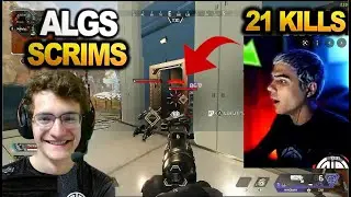 TSM Imperialhal's team dominated ALGS SCRIMS with 21 KILLS!! EVERYONE IS IMPRESSED!!