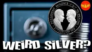 This one is RARE! ... President Nixon visits China #silverround