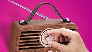 Artis BT45 Retro Portable Wireless Bluetooth Speaker