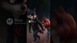 Vick Walker and Maya Walker are chased by the hunters from Super Joe Versus 