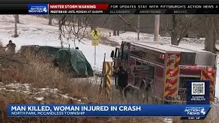 1 dead, 1 injured after North Park crash in McCandless