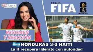 🇭🇳 Honduras golea 3-0 a Haiti 🇭🇹 La H es l&iacute;der rumbo al mundial! 🤩 🔥⚽️