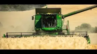 Girls teaching the boys corn cart Harvest 21