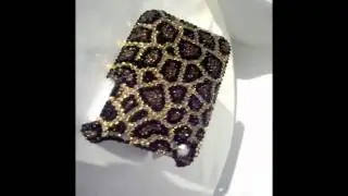 Swarovski Crystal Leopard case for iPhone 3.wmv