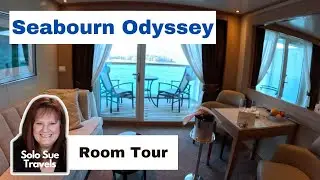 Seabourn Odyssey Room 824 Tour  | Alaska Cruising | Ultra Luxury Line  | Solo Travel