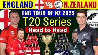 England vs New Zealand T20 Series 2025 | England vs New Zealand T20 Squad | Eng vs NZ T20 Squad