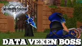KINGDOM HEART'S II (PS3) : DATA VEXEN BOSS (no commentary)