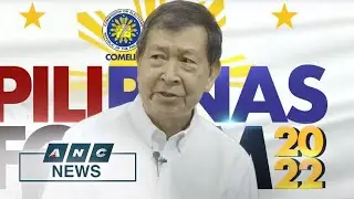 Comelec Panel Interview: Norberto Gonzales on climate change, push for parliamentary gov't | ANC