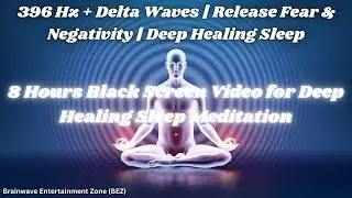 Deep Healing Sleep Meditation Music | 8 Hours 396 Hz Frequency Subconscious Healing & Stress Relief