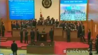 South Korean Politicians Fight Over Lunches