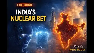India&rsquo;s Nuclear Future Goes Private ⚠️ | SMRs, Start-up's & A Dangerous Bet | Mark&rsquo;s News Matrix