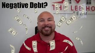 What is negative debt?