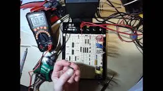 ICs Connected to a Breadboard
