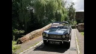 A tour of the Suffolk Wool Villages in my Triumph Vitesse