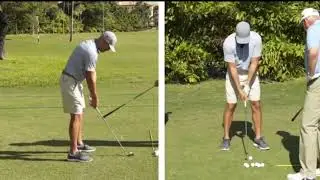 Manuel doing Jim Mc Clean DylanGolf method 