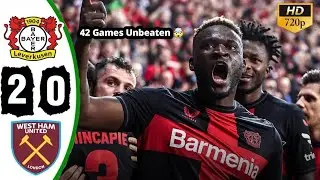 Bayern Leverkusen vs West ham 2-0 Extended highlights & videos