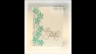 Petite Petals Stampin up Stamps. Gallery#5 Quick & Easy Cards
