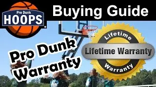 Pro Dunk Basketball Goal Warranty