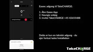 Easee: Adgang til lader