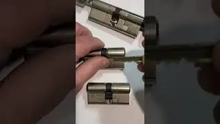 Cylinders with one key. Hand assembled. #entrancedoors