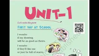 Class 2 Marigold Book First Day At School (poem) Full Explanation in Hindi