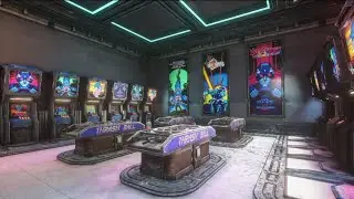 District Easter Egg Arcade Room - Gears 5 Horde