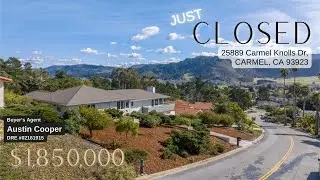Just Closed $1,850,000 Home in Carmel | 25889 Carmel Knolls Drive, Carmel, CA