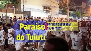 Paraíso do Tuiuti 2026 - Bateria Supersom (Mestre Marcão) - 22/12/2025