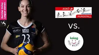 Volleyball Damen 1. Bundesliga AVL ASKÖ Volksbank Purgstall vs. ATSC Kelag Wildcats Klagenfurt