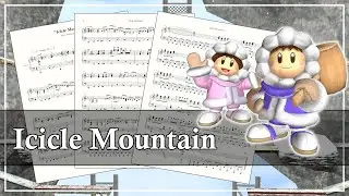 Super Smash Bros. Melee - Icicle Mountain (Piano Sheet Music)