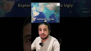 Exploring India Until Its Ugly #googleearth #asmr #travel #geoguessr #india