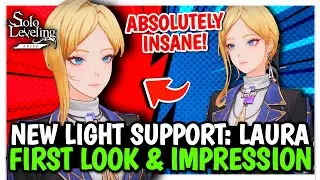 LAURA FIRST LOOK & IMPRESSIONS! HER ELEMENT & TYPE? WILL SHE BE OP? - Solo Leveling: Arise