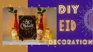 DIY Eid Decoration Tutorial | Eid Gifts Ideas | EID 2021 |DIY Home Deco