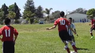 20170429 [AYSO OXNARD TOURNAMENT] BU14 TEMPLE CITY vs CARP UNITED