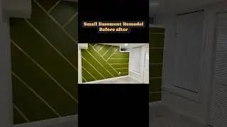 Small Basement Remodel Before After