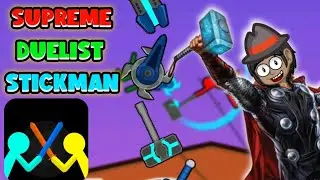 Jugando supreme duelist stickman con el maxthor