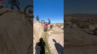 Splat!! #dirtbiketricks #dirtbike #enduro #trials #jump #gasgas