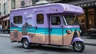 Ultimate Solo Adventure Vehicle? This Camper Trike Might Be PERFECT!🔥