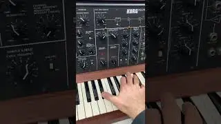 Korg PS-3100 trademark sound.  #korgps3100 #ps3100 #korgps3300