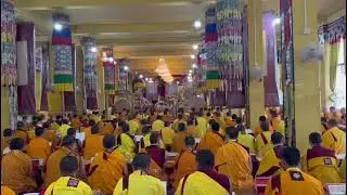 Yarney puja at chorten gonpa Gongtak, Sikkim 