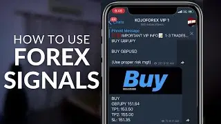 How to trade with FOREX SIGNALS #shorts