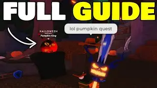 FULL GUIDE To The PUMPKIN KING QUEST In FISCH Roblox...