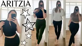ARITZIA 2021 Try on Haul:TNA Leggings and TNA Cropped Tees
