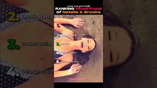 Ranking Natalie And Brooke Monk CRAZY copy TikTok Videos #shorts #tiktoktrend